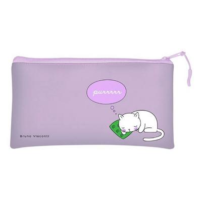 Bruno Visconti Silikon Kalem Çantası Cat's Dreaming