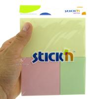 Hopax Stıck'n Yapışkanlı Not Kağıdı Seti 3'Lü Pastel 150 Yaprak