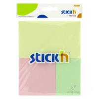 Hopax Stıck'n Yapışkanlı Not Kağıdı Seti 3'Lü Pastel 150 Yaprak