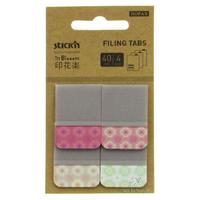 Hopax Stıck'n Yapışkanlı Ayraç Desenli C745 Flowers