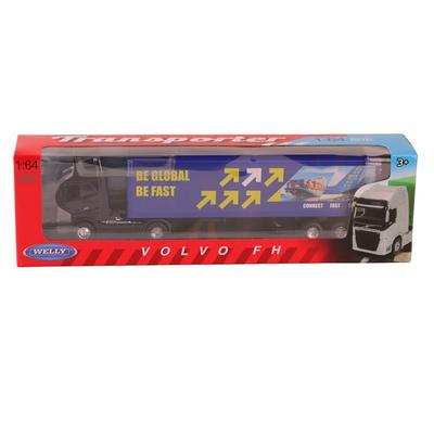 Welly Transporter Tır 1:64 Ölçek Metal Volvo Fh