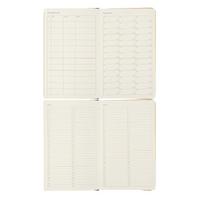 Victoria's Journals Monaco Vegan Deri Planlayıcı 13X21 Mavi