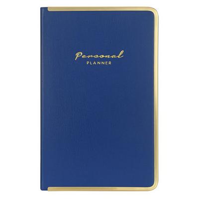 Victoria's Journals Monaco Vegan Deri Planlayıcı 13X21 Mavi