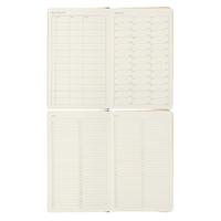 Victoria's Journals Monaco Vegan Deri Planlayıcı 13X21 Pembe