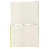 Victoria's Journals Monaco Vegan Deri Planlayıcı 13X21 Pembe