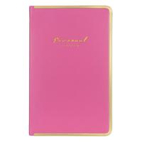 Victoria's Journals Monaco Vegan Deri Planlayıcı 13X21 Pembe