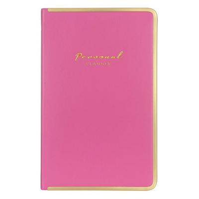 Victoria's Journals Monaco Vegan Deri Planlayıcı 13X21 Pembe