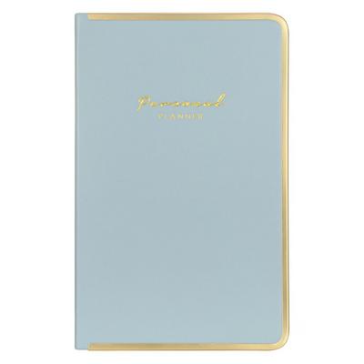 Victoria's Journals Monaco Vegan Deri Planlayıcı 13X21 Açık Mavi