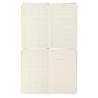 Victoria's Journals Monaco Vegan Deri Planlayıcı 13X21 Bej