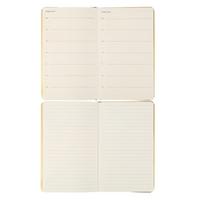 Victoria's Journals Monaco Vegan Deri Planlayıcı 13X21 Bej