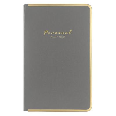 Victoria's Journals Monaco Vegan Deri Planlayıcı 13X21 Gri
