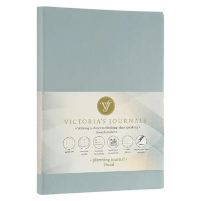 Victoria's Journals 124-1040 Smyth Flexy Planlayıcılı Esnek Defter 14X20 Çizgili Yeşil