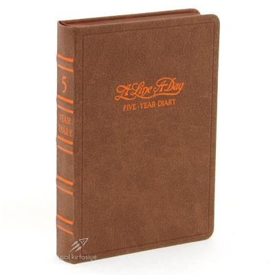 Victoria's Journals 1086 A Line A Day 5 Yıllık Tarihsiz Planlayıcı