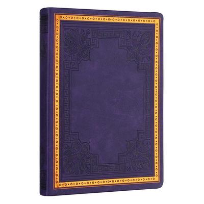 Victoria's Journals Old Book Defter 14X20 Çizgili Mor