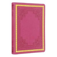 Victoria's Journals Old Book Defter 14X20 Çizgili Pembe