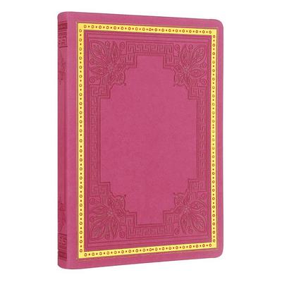 Victoria's Journals Old Book Defter 14X20 Çizgili Pembe