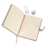 Victoria's Journals Hush Hush Kilitli Defter 13X18 Çizgili Mavi