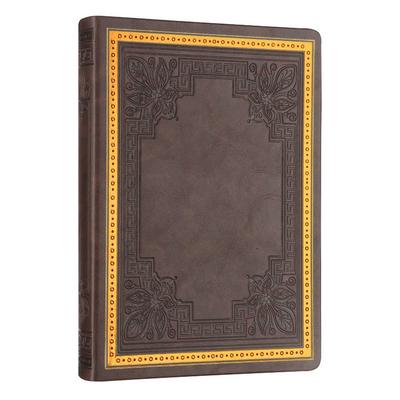 Victoria's Journals Old Book Defter 14X20 Çizgili Açık Kahve