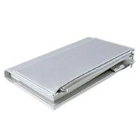 Victoria's Journals Zipco Soft Cover Defter 9,6X16,6 Çizgili Gümüş