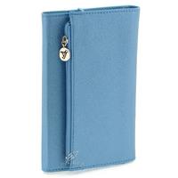 Victoria's Journals Zipco Flap Soft Cover Defter 9,6X16,6 Çizgili Açık Mavi