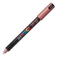 Uni Posca Su Bazlı Poster Markörü Pc-1Mr 0,7Mm Sivri Uçlu Metalik Kırmızı