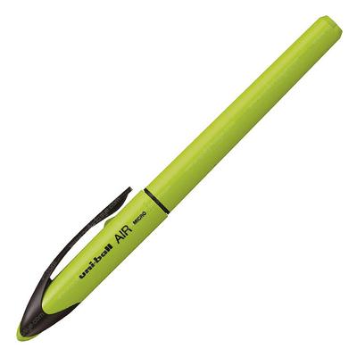 Uniball Uba-188El-M Air Micro Gizli Uçlu Kalem Limon Yeşili (Mavi Yazar)