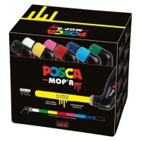 Uni Posca Su Bazlı Poster Markörü Pcm-22 3.0-1,19.0Mm 8'Li Mop'r Set