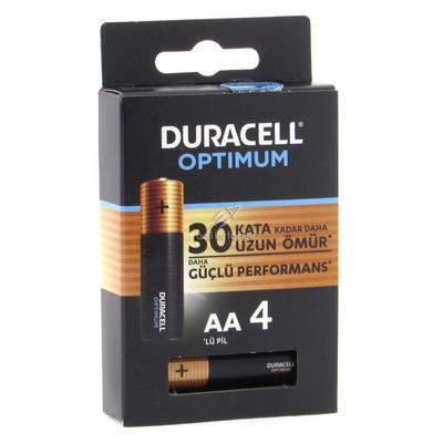Duracell Optimum Aa Kalem Pil 4'Lü Paket