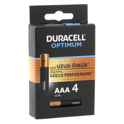 Duracell Optimum Aaa İnce Kalem Pil 4'Lü Paket