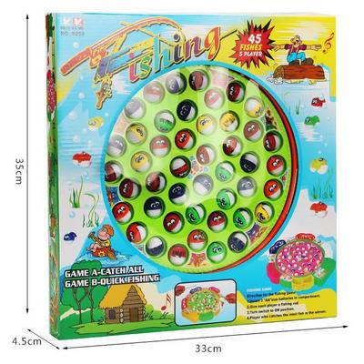 Pasifik Toys 9259 Balık Tutma Oyunu Pilli 45 Balıklı