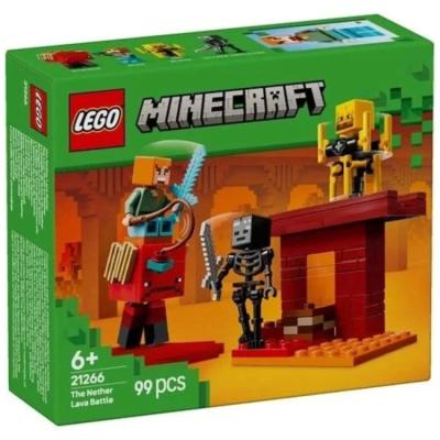 Lego Minecraft 21266 Nether Lav Savaşı 4 99 Parça