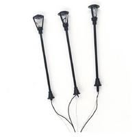 Plastik Figür Sokak Lambası 7Cm 3'Lü