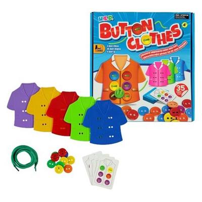 Hobi Eğitim Dünyası Button Clothes