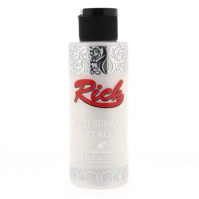 Rich Professional Multi Surface Akrilik Boya 120Cc 6500 Metalik İnci