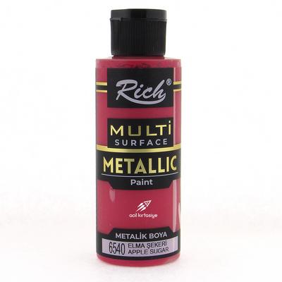 Rich Professional Multi Surface Akrilik Boya 120Cc 6540 Metalik Elma Şekeri