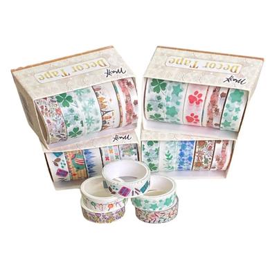 Maxx Washi Tape Tp-5 Desenli Bant 5'Li Set