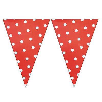 Puantiye Flama 10'Lu Kırmızı