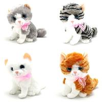 Peluş Kedi Acr-079 Sesli 40Cm