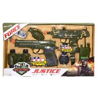 Special Force Asker Seti Sesli Ve Işıklı Çift Silahlı