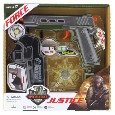 Special Force Rozetli Kılıflı Asker Seti Sesli Ve Işıklı