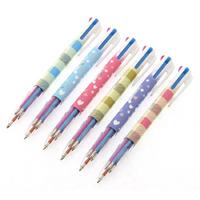 Aihao Ah-147B Tükenmez Kalem 4 Renk Tek Kalemde