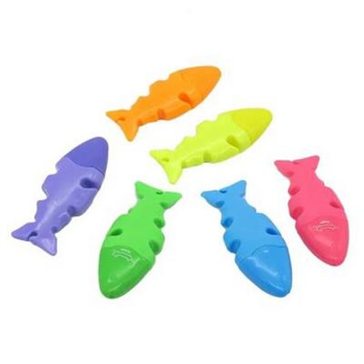 Chosch Cs-H729 Fosforlu İşaretleme Kalemi Balık Şekilli 6'Lı Set