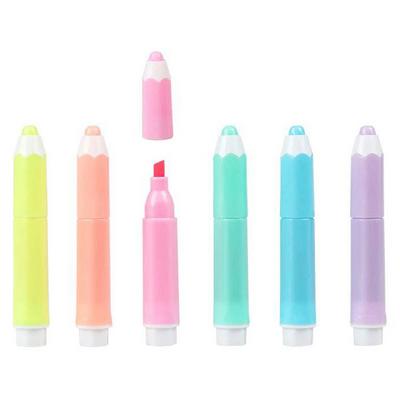 Kalem Figür Fosforlu İşaretleme Kalemi 6 Renk Set