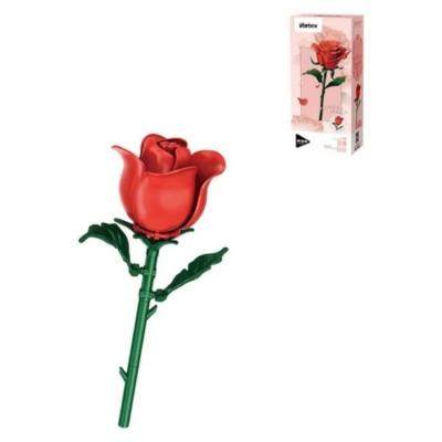 Panlos 655043 Çiçek Serisi Rose 31 Parça Block Puzzle