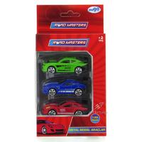 Road Masters Zq-1023 Metal Araba 1/58 3'Lü