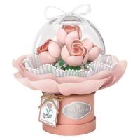Loz 1298 Ledli Pembe Gül Paketi 285 Parçab Lock Puzzle