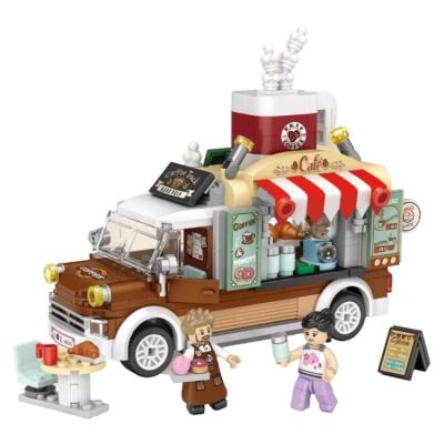 Loz 1740 Kahve Arabası 444 Parça Block Puzzle