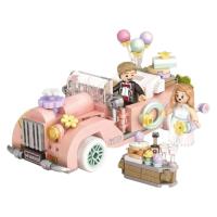 Loz 4210 Klasik Model Düğün Arabası 290 Parça Block Puzzle