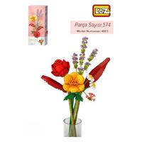 Loz 4603 Çiçek Puzzle 3 Boyutlu 574 Parça