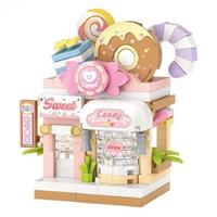 Loz 8604 Micro Block 150 Parça Şeker Dükkanı